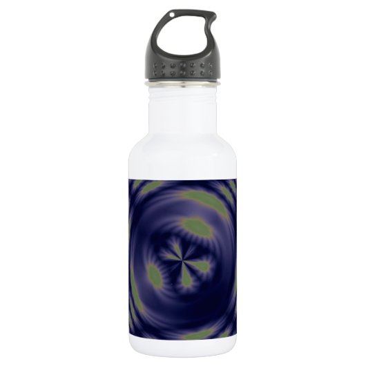 Anstract Art Fantasy Stars Edelstahlflasche (Vorderseite)
