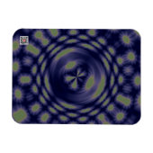 Anstract Art Fantasy Stars Magnet (Horizontal)