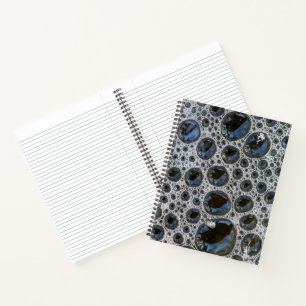Anstract Bubble Pattern Notizblock