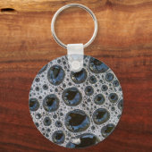 Anstract Bubble Pattern Schlüsselanhänger (Vorderseite)