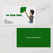 Anstreicher-/Malerei-Dienstleistungen Visitenkarte (Vorne/Hinten)