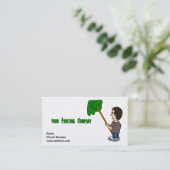 Anstreicher-/Malerei-Dienstleistungen Visitenkarte (Stehend Vorderseite)