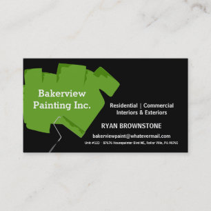 Anstreicher Pro Painting Company Visitenkarte