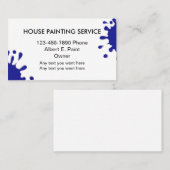 Anstreicher-Visitenkarten Visitenkarte (Vorne/Hinten)