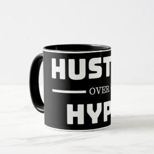 Anstrengen über die Hype-Tasse Tasse