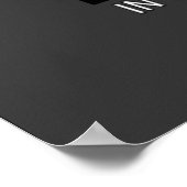 Anstrengungen Poster (Ecke)