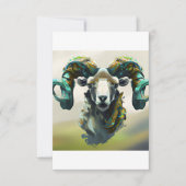 Anstrich Dankeskarte (Vorderseite)