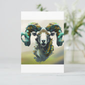 Anstrich Dankeskarte (Stehend Vorderseite)