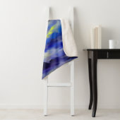 Anstrich dunkelblauer Meereswellen unter der Sonne Sherpadecke (Beispiel)