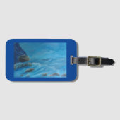 Anstrich eines "Ocean Luggage Tag" Gepäckanhänger (Vorderseite (Horizontal))
