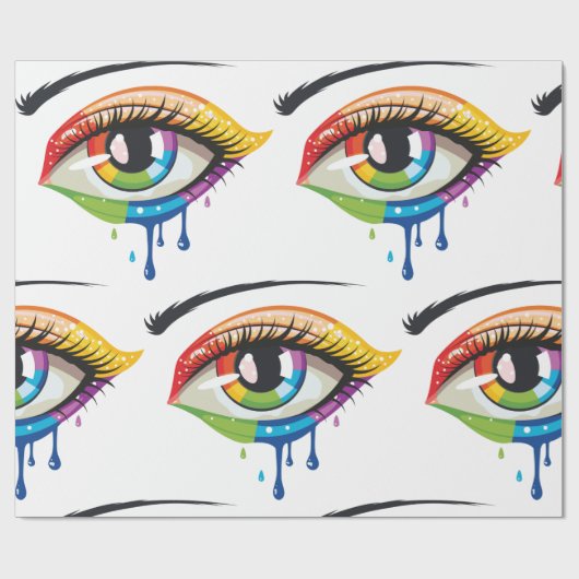 Anstrich Geschenkpapier (Flach)