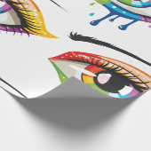 Anstrich Geschenkpapier (Ecke)