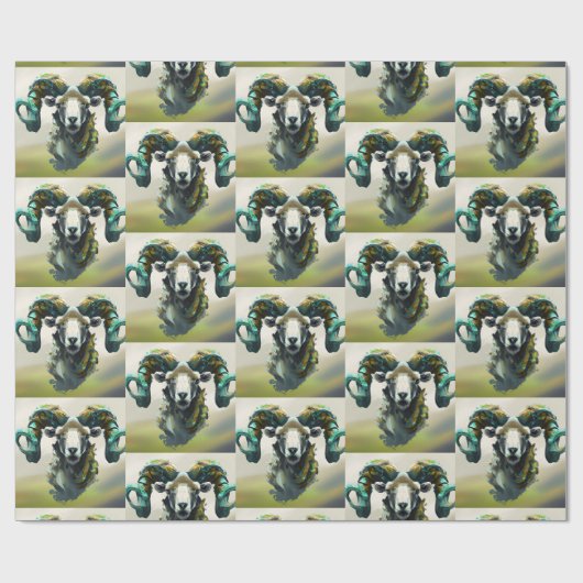 Anstrich Geschenkpapier (Flach)