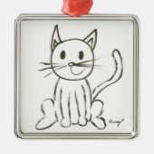 Anstrich Kitty Ornament (Vorne)