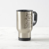 Anstrich Kitty Travel Mug Reisebecher (VorderseiteRechts)