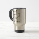 Anstrich Kitty Travel Mug Reisebecher (Vorderseite Links)