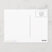 Anstrich Postkarte (Rückseite)
