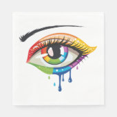 Anstrich Serviette (Vorderseite)