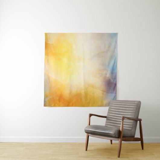 Anstrich von Aquarellfarbenpapier Wandteppich (Beispiel)