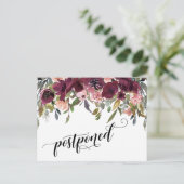 Anstrich von Blume Postkarte (Stehend Vorderseite)