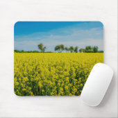 Anstrich von gelben Blumen Mousepad (Mit Mouse)