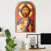 Anstrich von Jesus Poster (Heimbüro)