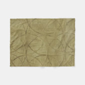 Anstrich von verbundenen Kreisen durch Jennifer Go Fleecedecke (Vorderseite (Horizontal))