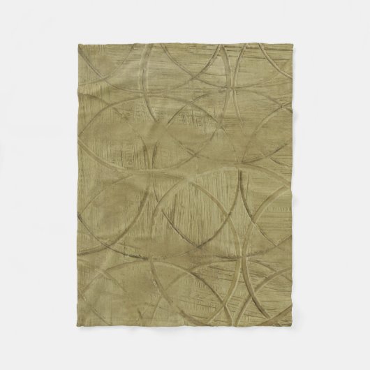 Anstrich von verbundenen Kreisen durch Jennifer Go Fleecedecke (Vorderseite)