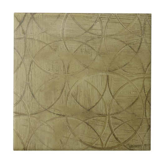 Anstrich von verbundenen Kreisen durch Jennifer Go Fliese (Vorderseite)