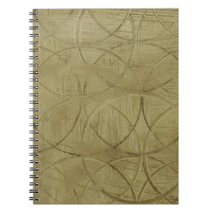 Anstrich von verbundenen Kreisen durch Jennifer Go Notizblock