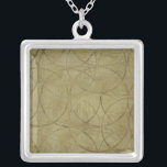 Anstrich von verbundenen Kreisen durch Jennifer Go Versilberte Kette<br><div class="desc">Das passiert,  wenn ein Venn-Diagramm außer Kontrolle gerät! Dieses Jennifer Goldberger Gemälde zeigt Kreise,  die sich verbinden und überlappen. Kaufen Sie Ihre Kopie noch heute!</div>