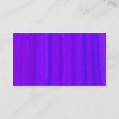 Anstrichen - Violett blau Visitenkarte (Rückseite)