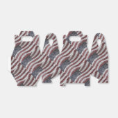 Anstrichene amerikanische Fahne an der Ziegelwand Geschenkschachtel (Ungefaltet)