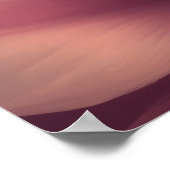 Anstrichene Blume Fett 4:3 Poster (Ecke)