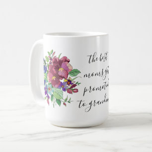 Anstrichene Blume, zum ersten Mal Oma Kaffeetasse