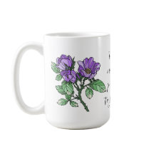 Anstrichene Blume, zum ersten Mal Oma