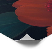 Anstrichene Bouquet aus Blume Fett 4:3 Poster (Ecke)