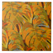 Anstrichene Cheesey Jungle Z Fliese (Vorderseite)