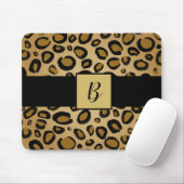 Anstrichene Cheetah Leopard Druckpunkte Gold Beige Mousepad (Mit Mouse)