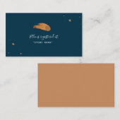 Anstrichene Gold Stars Baby Shower Registry Beilag Begleitkarte (Vorne/Hinten)