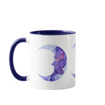 Anstrichene Halbmonde