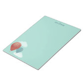 Anstrichene Heißluftballons Schreibpapier Notizblock (angewinkelt)