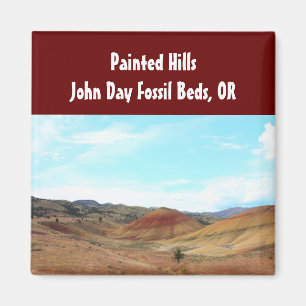 Anstrichene Hügel John Day Fossil Beds Oregon Magn Magnet