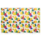 Anstrichene Hügel - weiß Stoff (Fat Quarter (45,7 x 55,9 cm))