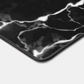 Anstrichene Imitate Schwarzer Marmor Aussehen Text Schreibtischunterlage (Ecke)