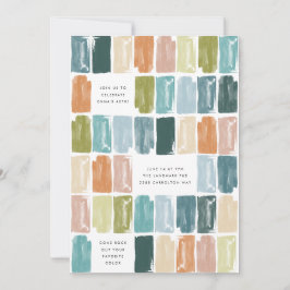 Anstrichene Juwelen Einladung zur Geburtstagsparty