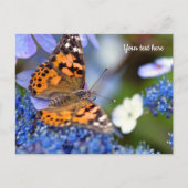 Anstrichene Lady Butterfly Postcard Postkarte (Vorderseite)
