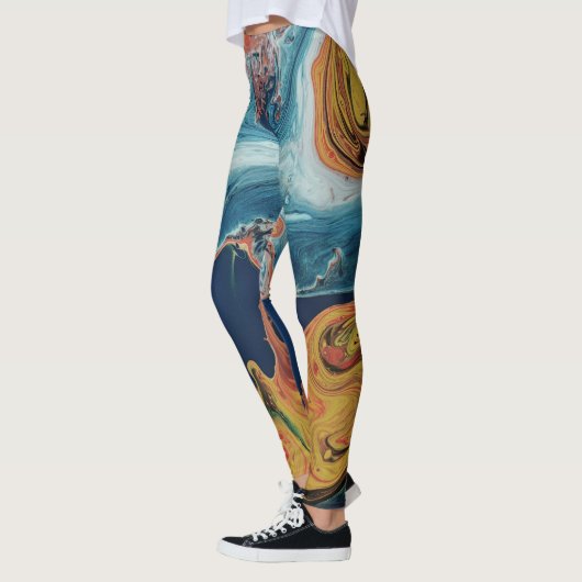Anstrichene Leggings (Links)
