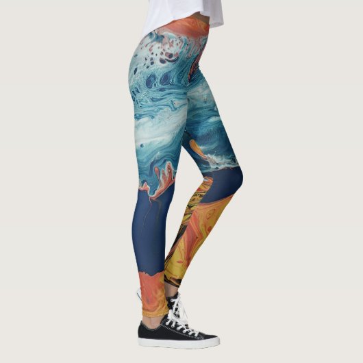 Anstrichene Leggings (Rechts)
