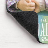 Anstrichene Liebe Bester Vater je Foto Mausklick P Mousepad (Ecke)